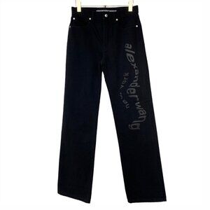 Alexander Wang 2023 Black cotton jeans